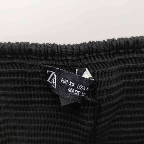 ザラ ZARA パネル ミディワンピース レディース import:XS