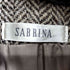 SABRINA フェイクファーツイードコート レディース 42
