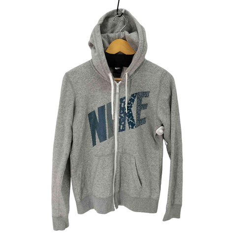 ナイキ NIKE ロゴプリント ジップアップパーカー メンズ import:L