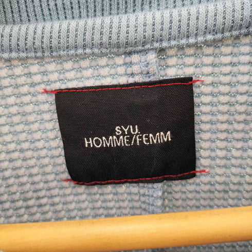 シュウオムフェム SYU. HOMME/FEMM Mulch Shrink long sleeves メンズ