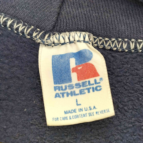 ラッセルアスレチック RUSSELL ATHLETIC 80s USA製 旧タグ PENNSVILLE WRESTLING プリントスウェットパーカー メンズ import:L