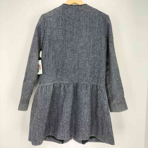 kristina ti イタリア製 ノーカラーコート レディース EUR:40