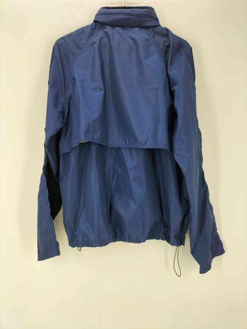 エディーバウアー Eddie Bauer 80S 黒タグ 裏地メッシュ パッカブル ナイロン ブルゾン ウィンドブレーカー 裾ドローコード メンズ import:L