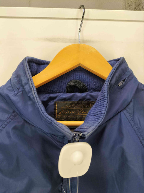 エディーバウアー Eddie Bauer 80S 黒タグ 裏地メッシュ パッカブル ナイロン ブルゾン ウィンドブレーカー 裾ドローコード メンズ import:L