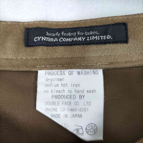 CYNTHIA COMPANY LIMITED. レーヨンベロアロングスカート レディース