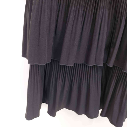 ジャーナルスタンダードレサージュ JOURNAL STANDARD Lessage ティアードプリーツスカート レディース