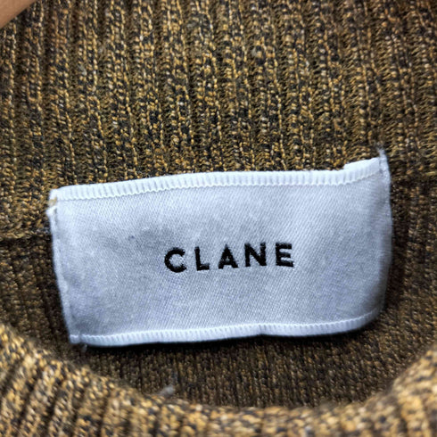 クラネ CLANE 24AW H/N RIB KNIT TOPS レディース JPN:2