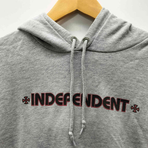 インディペンデント INDEPENDENT ロゴ プリント プルオーバー パーカー メンズ import:S