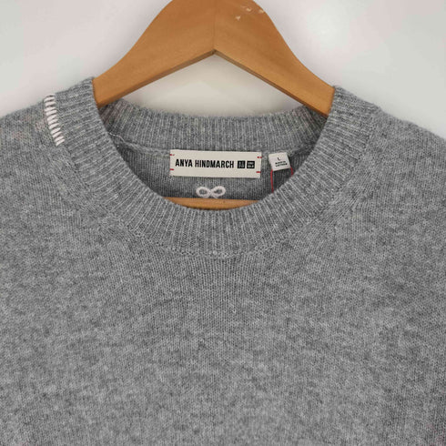 ユニクロ UNIQLO プレミアムラム クルーネックセーター レディース JPN:L