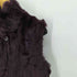 INVERNALE ISSIMO レッキス×シルク ファー 毛皮 リバーシブルベスト レディース JPN:L