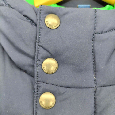 ポロラルフローレン POLO RALPH LAUREN ポニー刺繍フーデッドダウンジャケット メンズ  XL(18-20)