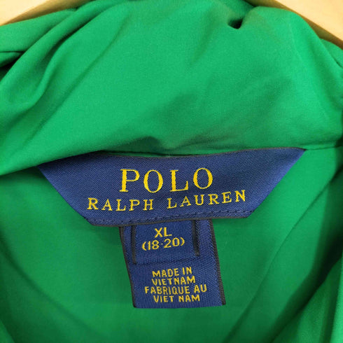 ポロラルフローレン POLO RALPH LAUREN ポニー刺繍フーデッドダウンジャケット メンズ  XL(18-20)