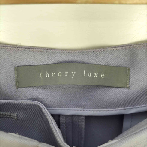 セオリーリュクス theory luxe 洗える ワイドフレアパンツ SAXONY レディース JPN:38