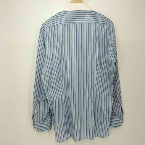 ギローバー GUY ROVER 別注 イタリア製 ストライプ柄 ロングスリーブクレリックシャツ メンズ  42