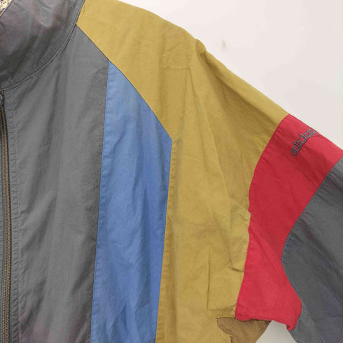 アディダスオリジナルス adidas Originals 80s~90s 万国旗タグ マルチカラー スタンドカラー ブルゾン メンズ import:XL