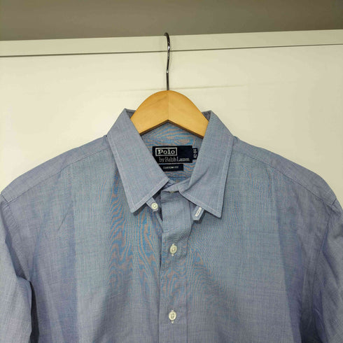 ポロバイラルフローレン Polo by RALPH LAUREN 90S CUSTOM FIT チンストラップ ロングスリーブシャツ メンズ  42-84