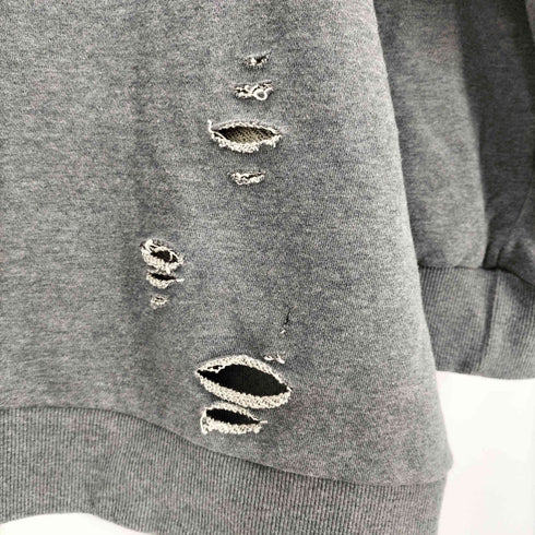 キャンディストリッパー Candy Stripper FIRE SKULL DAMAGE SWEAT レディース JPN:2
