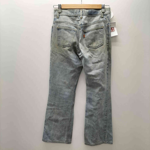 リーバイス Levis 70S SCOVILL ジップ ボタン裏 19 刻印 オレンジタブ ブーツカット フレア デニム パンツ レディース