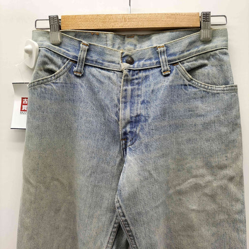 リーバイス Levis 70S SCOVILL ジップ ボタン裏 19 刻印 オレンジタブ ブーツカット フレア デニム パンツ レディース