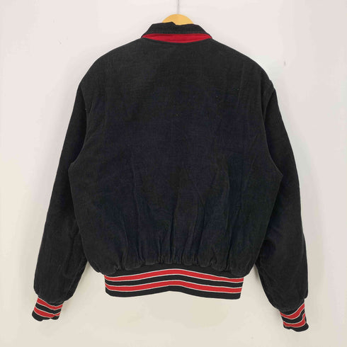 ホロウェイ HOLLOWAY 80s USA製 裏地キルティング コーデュロイ スタジャン メンズ import:L