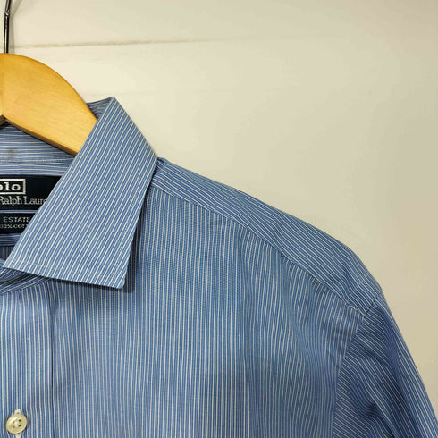 ポロバイラルフローレン Polo by RALPH LAUREN 90S ストライプ柄 ESTATE ロングスリーブシャツ メンズ  42-84