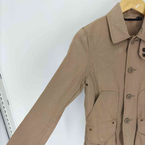 ラルフローレン RALPH LAUREN 90S マルチポケット チンストラップ ヘリボーン  ハンティング ジャケット レディース  7