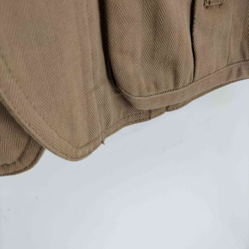 ラルフローレン RALPH LAUREN 90S マルチポケット チンストラップ ヘリボーン  ハンティング ジャケット レディース  7
