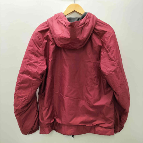 ナイキ NIKE 17AW ロゴ プリント ダブルジップ フーデッド ポリ マウンテン パーカー ジャケット リップストップ メンズ import:L