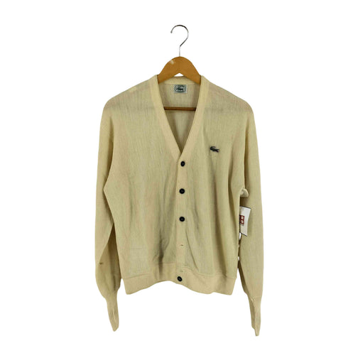 アイゾッドラコステ IZOD LACOSTE 80-90S ロゴワッペン カーディガン メンズ