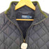 ポロバイラルフローレン Polo by RALPH LAUREN ダブルジップ エルボーパッチ コーデュロイパイピング キルティングジャケット メンズ import:L