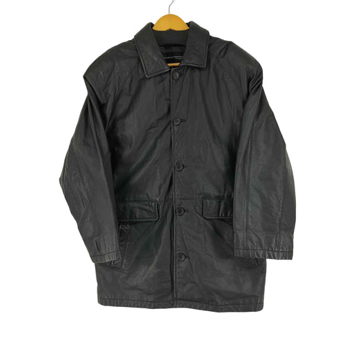 UNKNOWN DESTINATION レザーカーコート メンズ