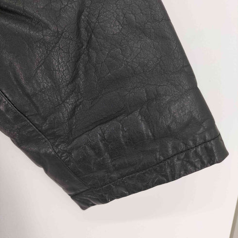 UNKNOWN DESTINATION レザーカーコート メンズ