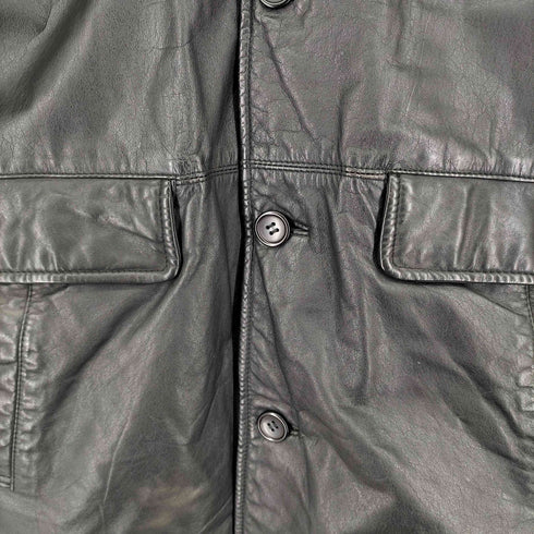 UNKNOWN DESTINATION レザーカーコート メンズ