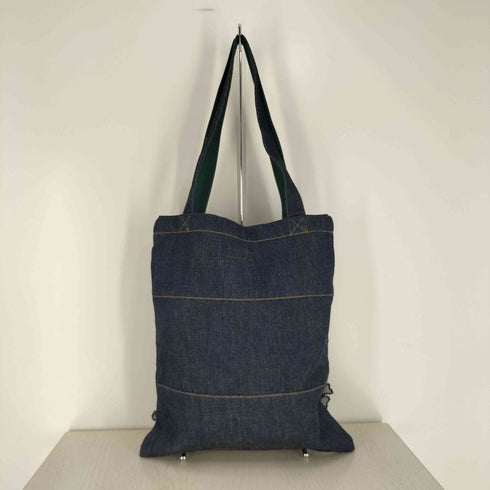 ミュベール MUVEIL JAPAN DENIM 花 デニムミニトート レディース