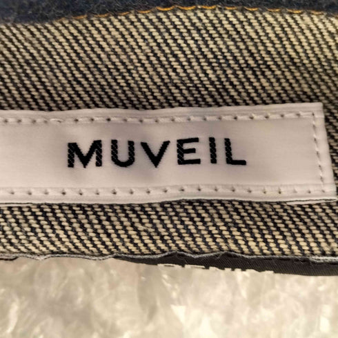ミュベール MUVEIL JAPAN DENIM 花 デニムミニトート レディース