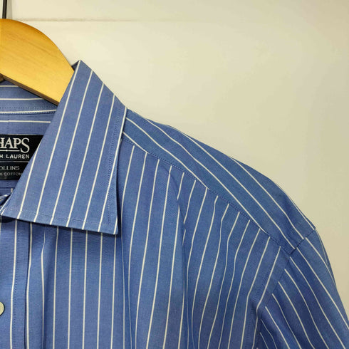 チャップスラルフローレン CHAPS RALPH LAUREN 90S ストライプ柄 COLLINS ロングスリーブシャツ メンズ