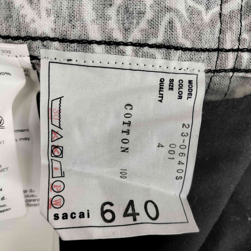 サカイ Sacai 23SS Ghetto Gastro Bandana Print メンズ 4