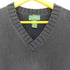 ローレンラルフローレン LAUREN RALPH LAUREN 80s 緑タグ ポニー無 Vネック コットンニット レディース import:L