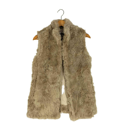 プラステ PLST フェイクファー ロングベスト レディース FREE