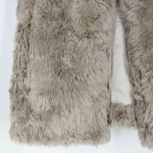 プラステ PLST フェイクファー ロングベスト レディース FREE