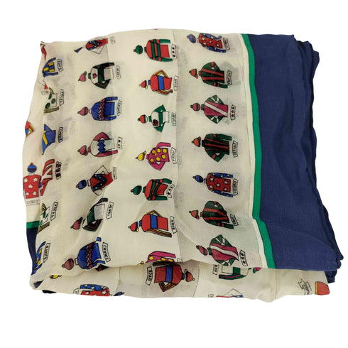 belles journees 総柄スカーフ レディース