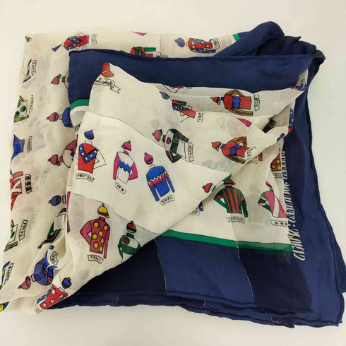 belles journees 総柄スカーフ レディース