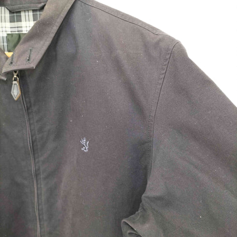 ザスコッチハウス The Scotch House 裏地チェック ロゴ刺繍 コットン スイングトップ メンズ import:M