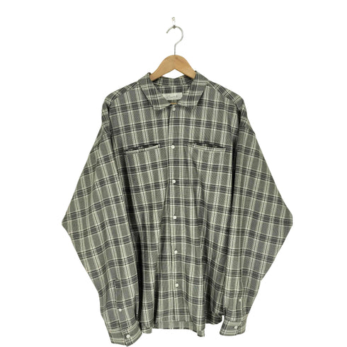 rin by TTAGGG カットオフ加工 L/S オーバーサイズシャツ import メンズ L