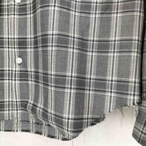 rin by TTAGGG カットオフ加工 L/S オーバーサイズシャツ import メンズ L