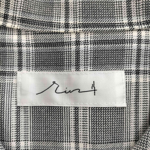 rin by TTAGGG カットオフ加工 L/S オーバーサイズシャツ import メンズ L