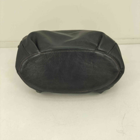 キタムラ KITAMURA レザー リボン  ハンド ショルダー バック レディース