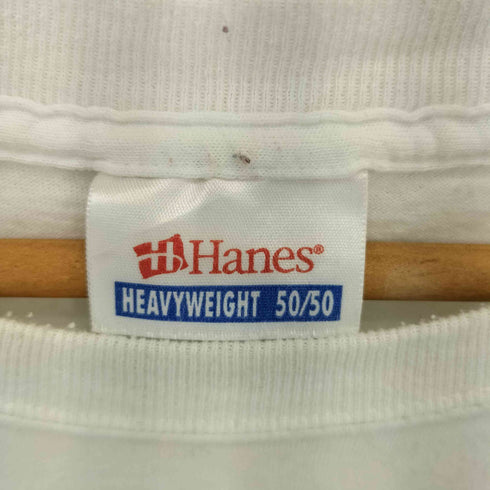 ヘインズ Hanes 90-00s アニマル イラスト プリント クルーネックTシャツ メンズ 2XL