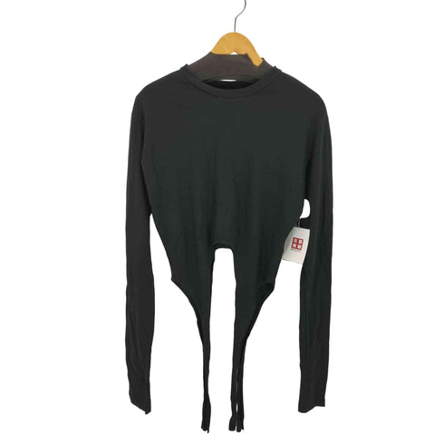 ヴィアヴァンダ viavanda 変形 クルーネックカットソー レディース FREE