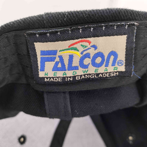 FALCON HEADWEAR 00S 2002 刺繍 6パネル レーシング キャップ モーターサイクル メンズ